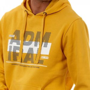 Admiral Sweatshirt with Hood Yellow