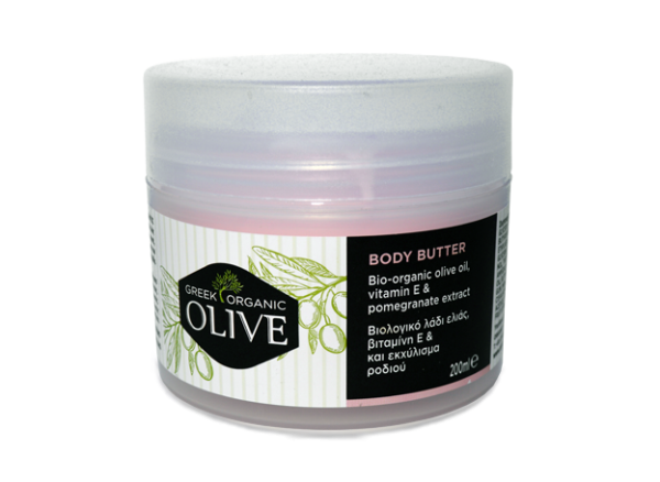 GREEK OLIVE ORGANIC-BODY BUTTER WITH POMEGRANATE EXTRACT 200ML - Image 2