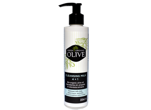 GREEK OLIVE ORGANIC - 4 in 1 CLEANSING MILK - Image 2