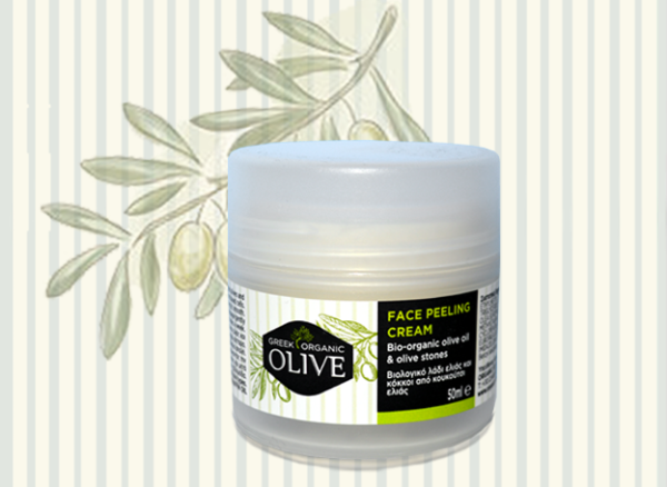 GREEK OLIVE ORGANIC - EXFOLIATING FACE CREAM 50ML