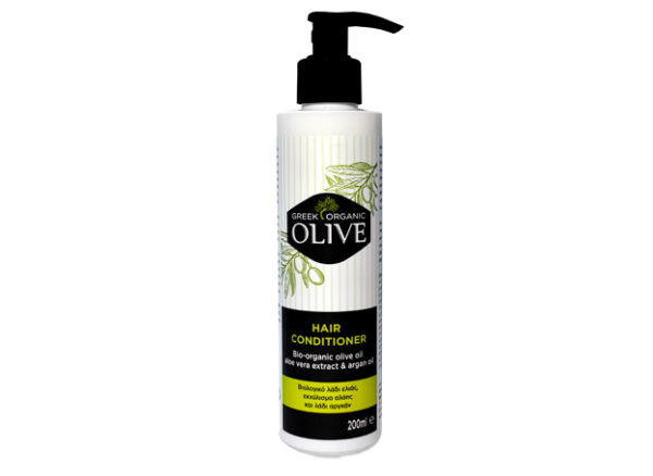 GREEK OLIVE ORGANIC-HAIR CONDITIONING CREAM 200ML - Image 2
