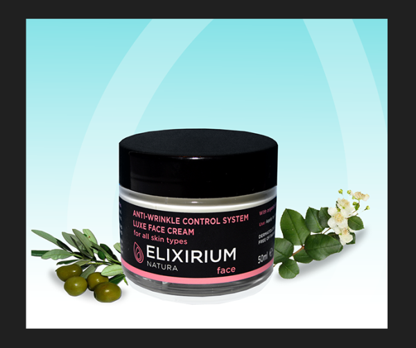 ELIXIRIUM NATURA - ANTI-WRINKLE FACE CREAM CONTROL SYSTEM 50ML